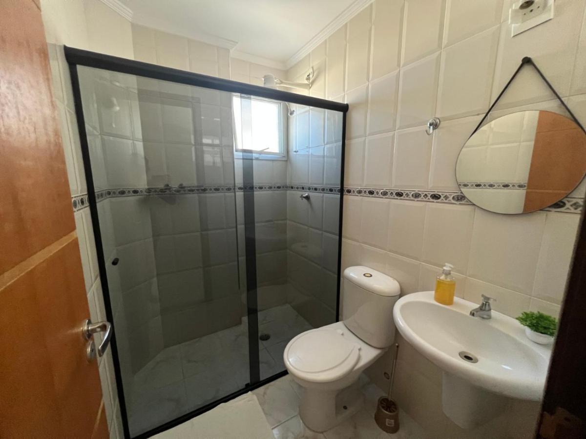 Apartamento Guilhermina De Frente Para O Mar Praia Grande  Exterior photo