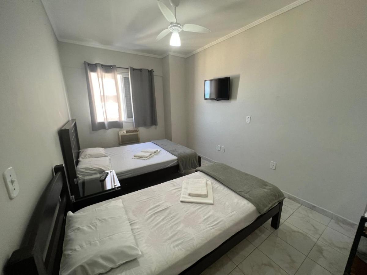 Apartamento Guilhermina De Frente Para O Mar Praia Grande  Exterior photo